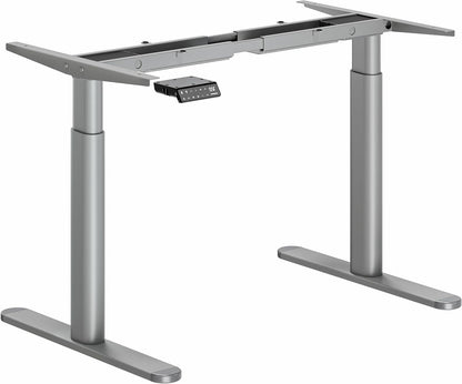 MAIDeSITe EL2 Pro Art Height Adjustable Desk Frame, Oval Leg Design, Electric Height Adjustable Table Frame, Double Motor, Load Capacity 180 kg, with 4 Memory Control and - QUORE