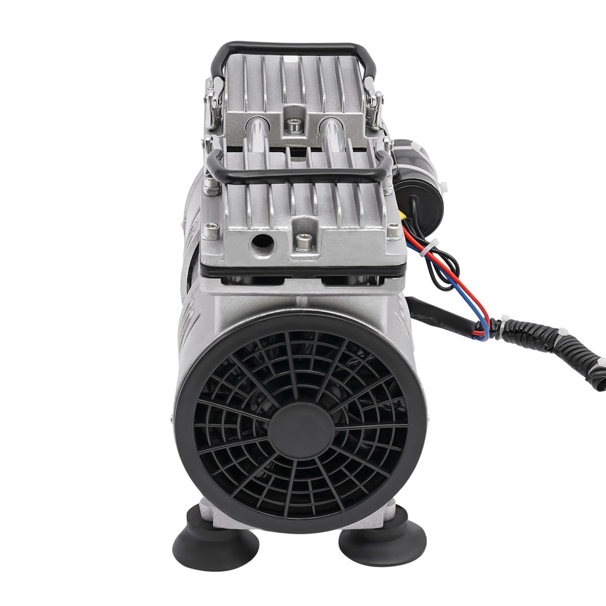Vacuümpomp – Olievrije Pomp – Laboratoriumpomp – Industriële Vacuümpomp – Suppressiepomp – 550W Krachtige Motor – Fluisterstil 45 dB