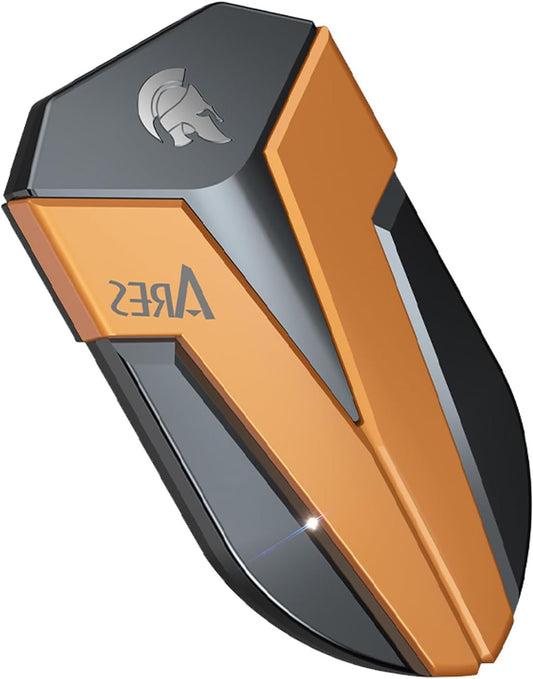 DATO ARES Amber Shield 2TB Portable SSD, Portable Solid State Drive with LED, USB 3.2 Gen 2x2 Type C External Solid State Drive, External SSD (up to 1600/1500MB/s) - QUORE