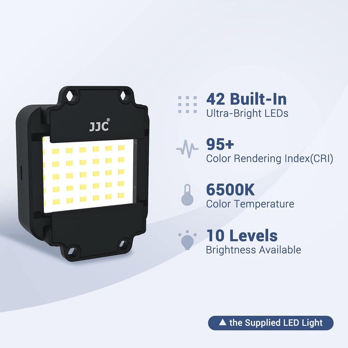 JJC ES-2 filmdigitaliseringsadapter met 6500K USB LED-verlichtingsset, scanner voor het kopiëren van negatieve films converteert 35 mm-negatieven naar digitale JPEG