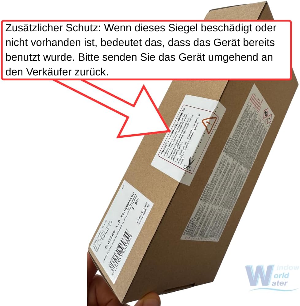 Elektronische Watertester – Zwembadtester – Spa Tester – Watertestapparaat – Watermeter – Meet 15 Waterparameters – Bluetooth Met App