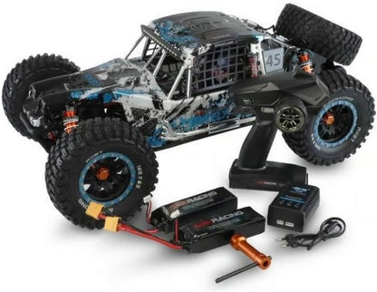 Buggy – RC Wagen – Offroad Auto – Racewagen – 1:7 Schaal – 4WD Systeem – Hoogwaardig 4 mm Aluminium Chassis – Borstelloze Motor 2000KV
