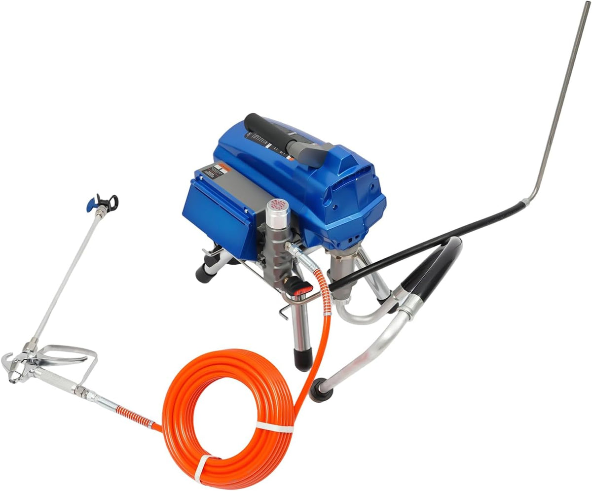 High Pressure Airless Verfspuit – Verfspuitmachine – Spuitapparaat – Verfspuit – Airless Schildermachine – 1200 W Motor – 3000 PSI Druk – Inclusief 15m Slang & Verlengsteel