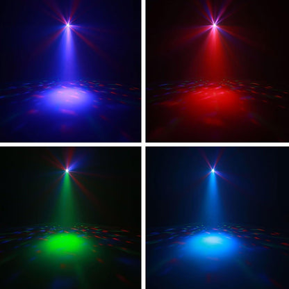 LED Verlichtingsset – Disco Verlichting – Partybar – PAR Spots – Lichtset – Zwart – Sound-Active Modus – DMX-Besturing