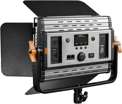 Daglicht LED-Paneellamp Set Met Lampstatief – LED-Paneellamp – Daglichtlamp – Fotolamp – Videolamp – 54W 5600K Daglicht – Dimbaar 10-100% & Flikkervrij
