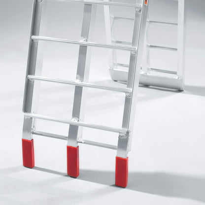 2x oprijplaten aluminium - 226 cm 680 kg - oprijplaat motoroprijplaat oprijsteun opvouwbaar
