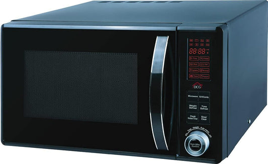 DCG MWGBD825 combi-magnetron, 1000 W, grill, 800 W, magnetron, 25 liter, metaal, zwart