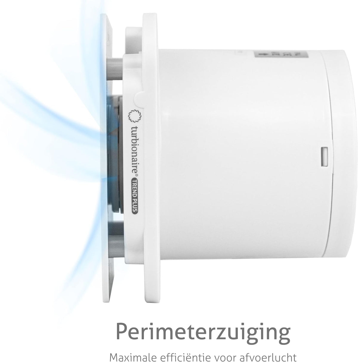 Turbionaire Trend Plus 120 mm Ventilator/Badkamerafzuiger – Afstandsbediening, 7 Snelheden + Boost, Timer, 25 dB, 5,5 W, Multifunctioneel, Anti-Vocht & Schimmel, 3 Jaar Garantie