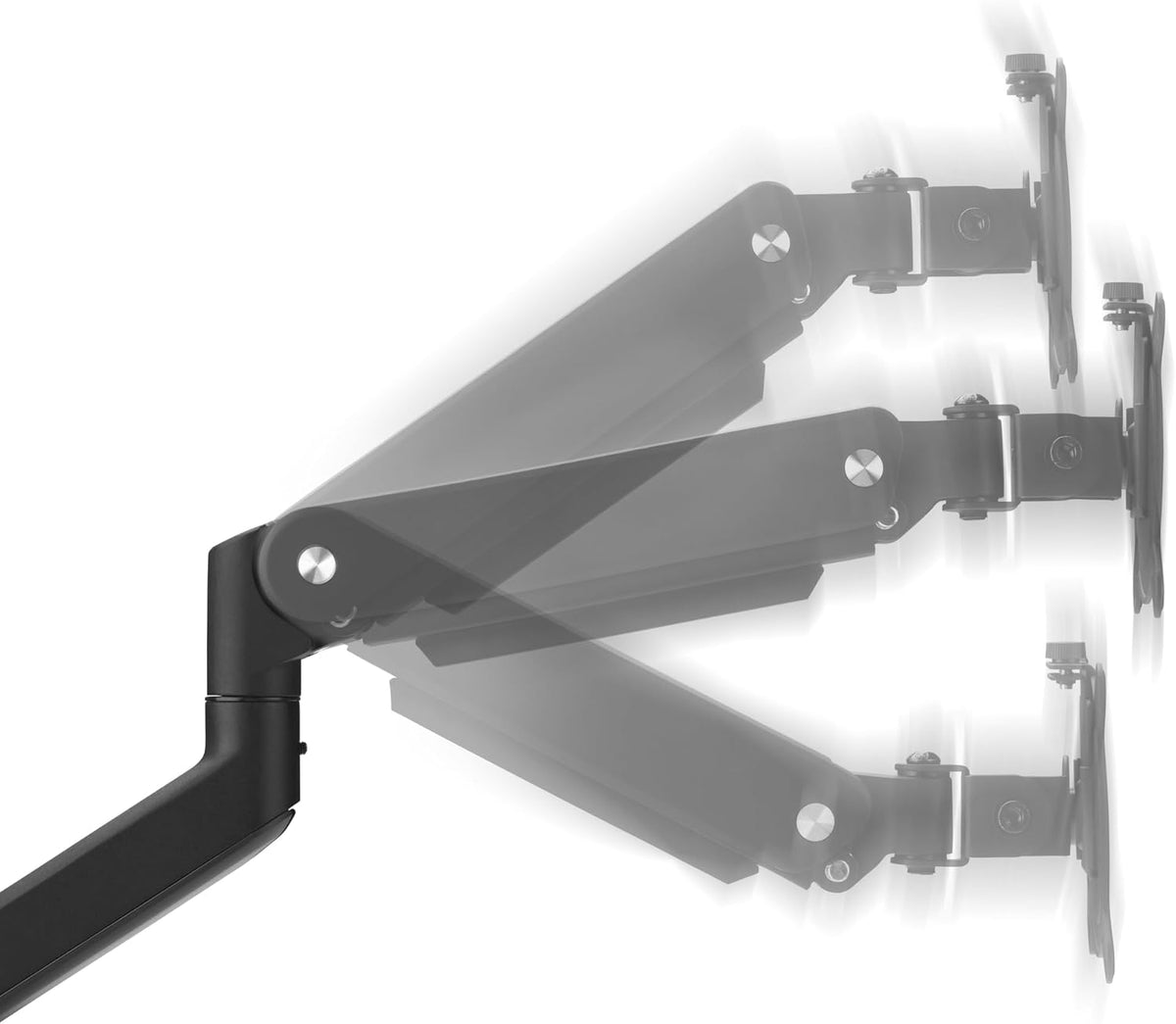 One For All Universele dubbele monitor arm (DM4210) zwart