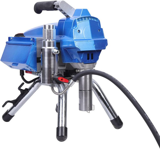 Airless Verfspuitapparaat – Hogedruk-Verfspuitsysteem – Verfspuitapparaat – Verfspuitsysteem – Spuitpistool – 1200 W Vermogen – 15 Meter Hogedrukslang
