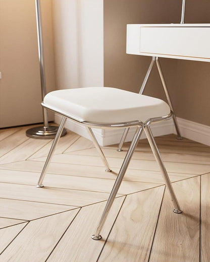 Kaptafel – Make-up Tafel – Ijdelheid – Make-up Bureau – Dressoir – Beige Kleur – Compact 80x40x75 cm – Eenvoudige Montage – Onderhoudsvriendelijk Gladde Oppervlak
