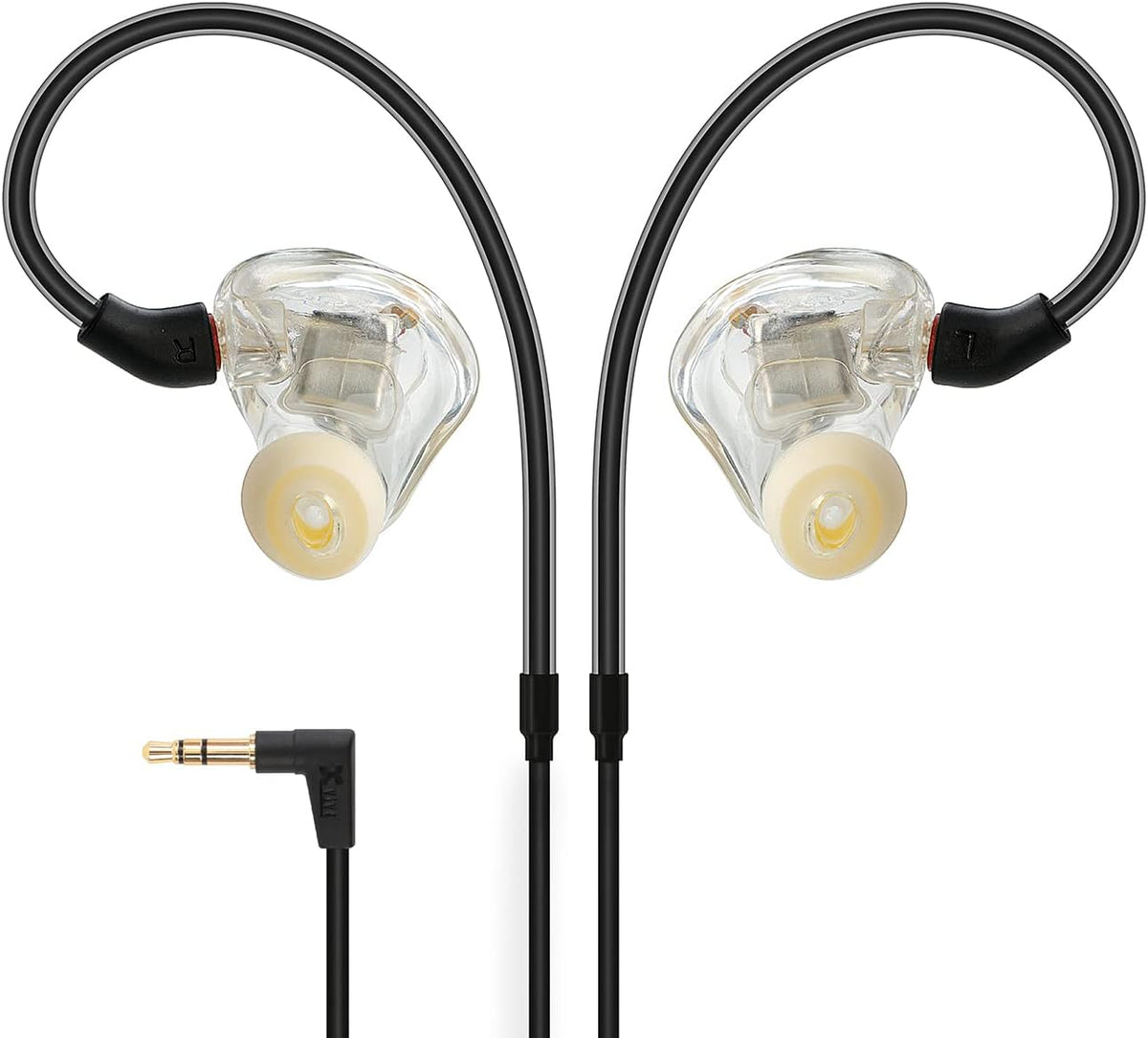 In-Ear Monitoren – IEM Oordopjes – Monitor Oordopjes – In-Ear Oortjes – Muzikanten Oordopjes – Dubbele Balanced Armature Drivers – Voor Repetitie En Podiumgebruik