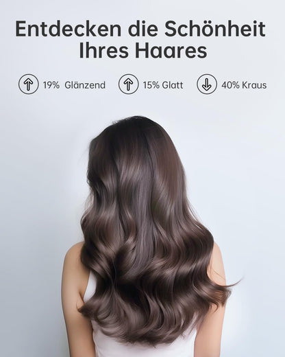 Laifen Haardroger, retroserie, 200 miljoen negatieve ionen, föhn met 110.000 omw/min, borstelloze motor voor snel drogen, föhn met hoge snelheid, geluidsarm, met diffuser voor thuis, op reis, wit