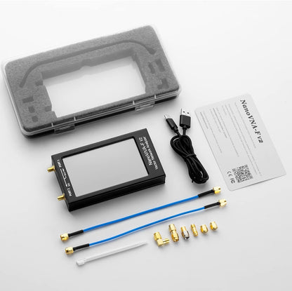 AURSINC NanoVNA-F V2 Vector Network Analyzer 4,3-inch 50KHz-3GHz HF VHF UHF VNA Antenna Analyzer, S-parametermeting, SWR spanning, fase, vertraging, Smith-diagram