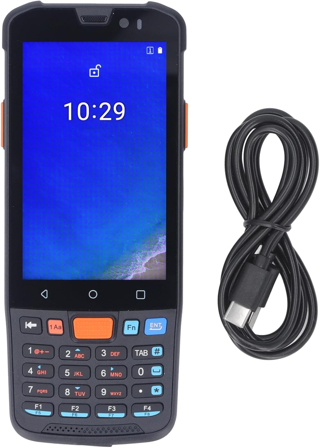 Handheld Barcode -scanner met 11, IP66, 4G WiFi -verbinding, 1D & 2D Barcode Scanning Mobile Computer