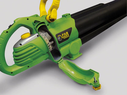 Fartools Stofzuiger – blazer 2800 W, snelheidsdimmer van 10.000 tot 16.500 minuten, luchtvolume 960 M3/h, opvangzak, voorhark
