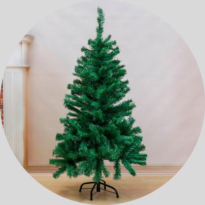 Artificial Christmas Tree - Christmas Tree Plastic - Triumph Tree - PVC Leaf Tree - For Home Decoration, Garden, Shopping Mall &amp; Restaurant - 180cm - Vegetable