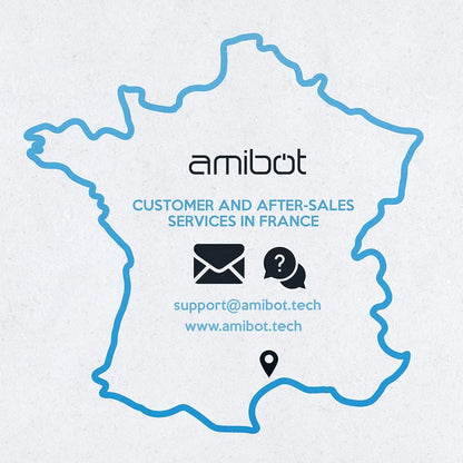 AMIBOT Animal Premium H2O Connect - Robotstofzuiger met dweilfunctie