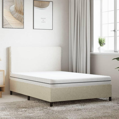 vidaXL Schuimmatras middelzacht 120x200 cm, tweepersoonsmatras, tweepersoons matras, matras schuimrubber, foam matras, matras schuim