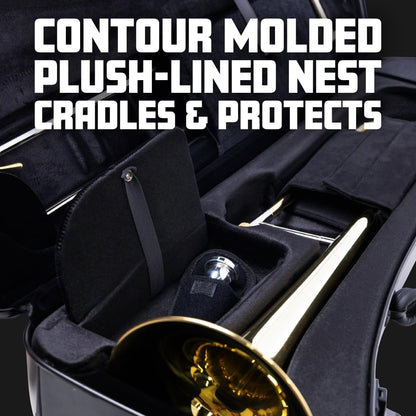 Gator Cases Presto Series Pro koffer voor 4/4 violen, antraciet (GBPC-VIOLIN44)