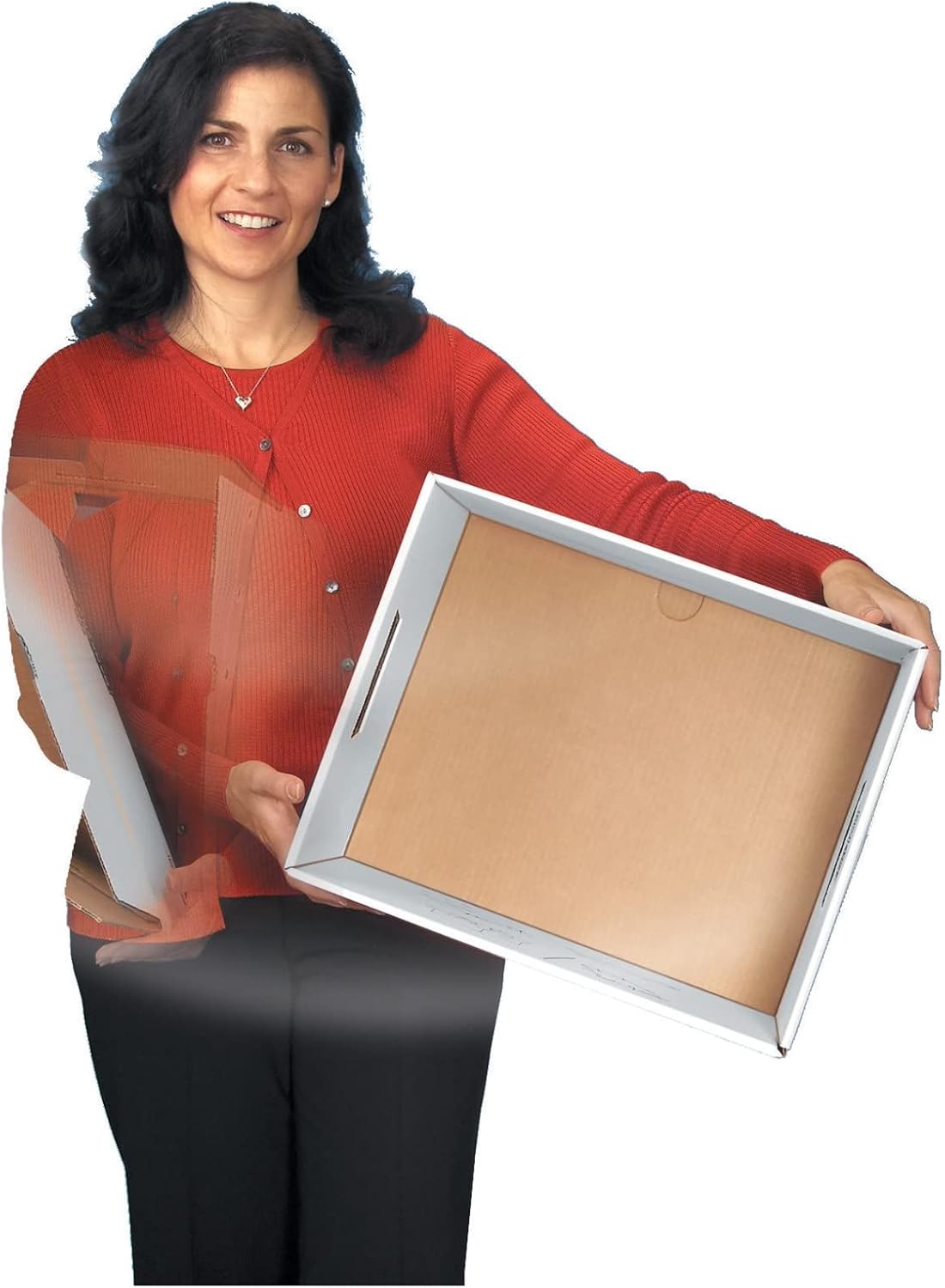 Bankers Box R-KIVE DIVIDERBOX Heavy-Duty opbergdozen met verdelers, FastFold, Lift-Off Deksel, Letter/Legal, koffer van 12 (0083601)