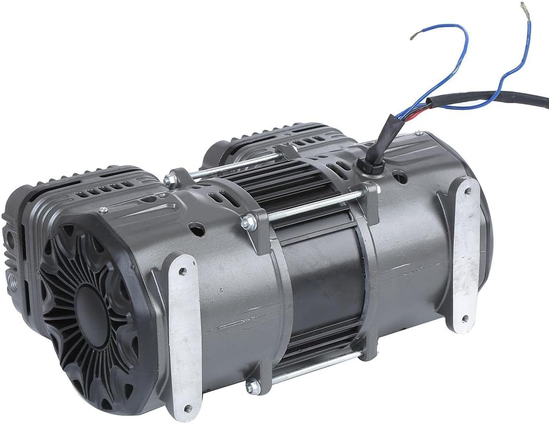 ORAZIO SP24118301 Luchtcompressor, reservemotor, 550 W, zuiver koper, voor 9 liter, olievrij, stil, draagbaar, elektrisch