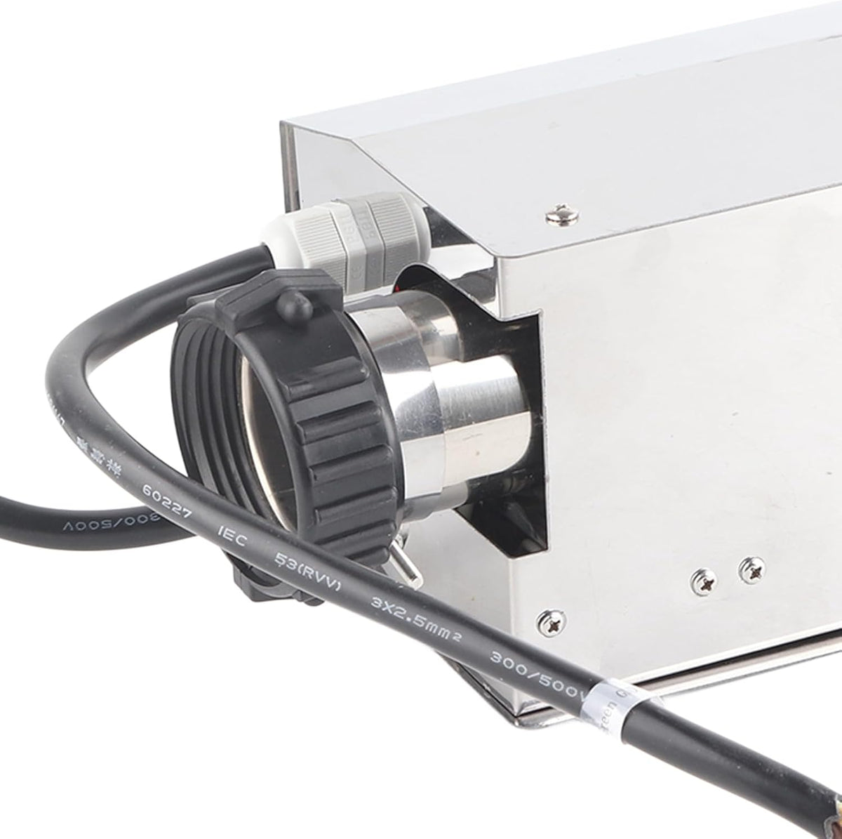 2KW Zwembadverwarmer Digitale Thermostaat voor Zwembad SPA, Roestvrij Staal, Eenvoudige Installatie, 2255 ℃ (Amerikaanse stijl)
