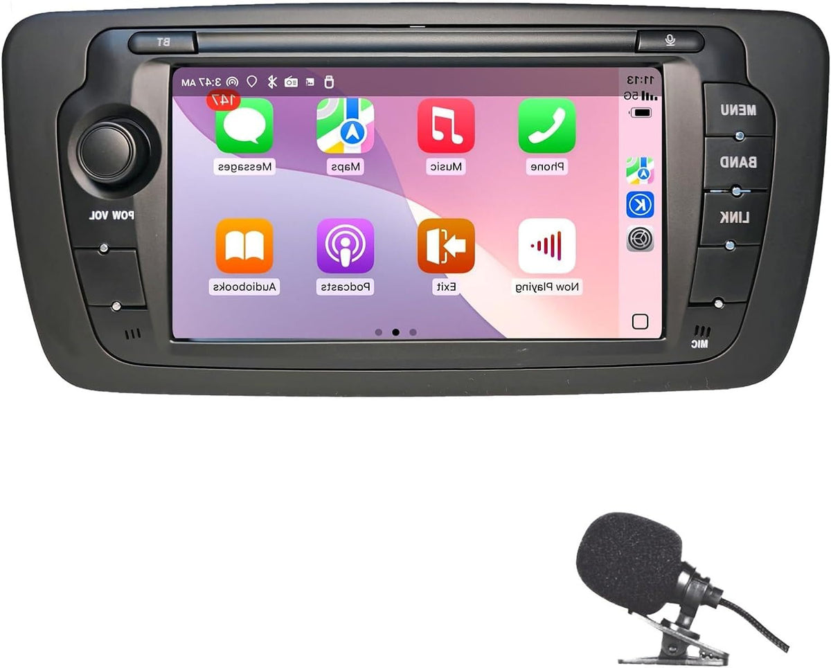 Autoradio – Auto Radio – Wagenradio – Inbouwradio – Multimedia Radio – Wireless CarPlay & Android Auto – 7 Inch Touchscreen – Bluetooth 5.0 Handsfree