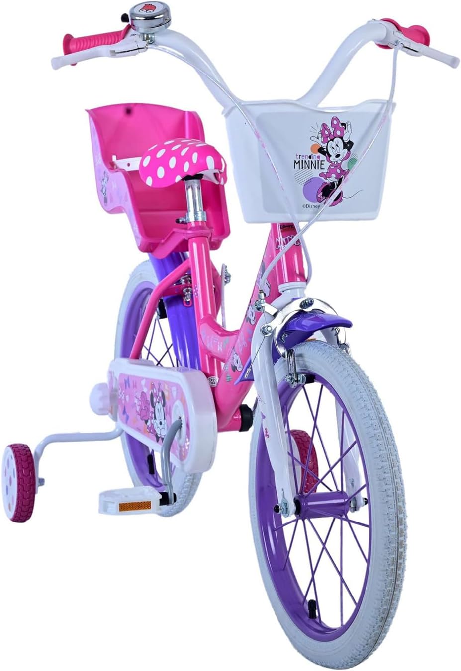 albri Meisjes, 16 inch, Disney Minnie Mouse, roze