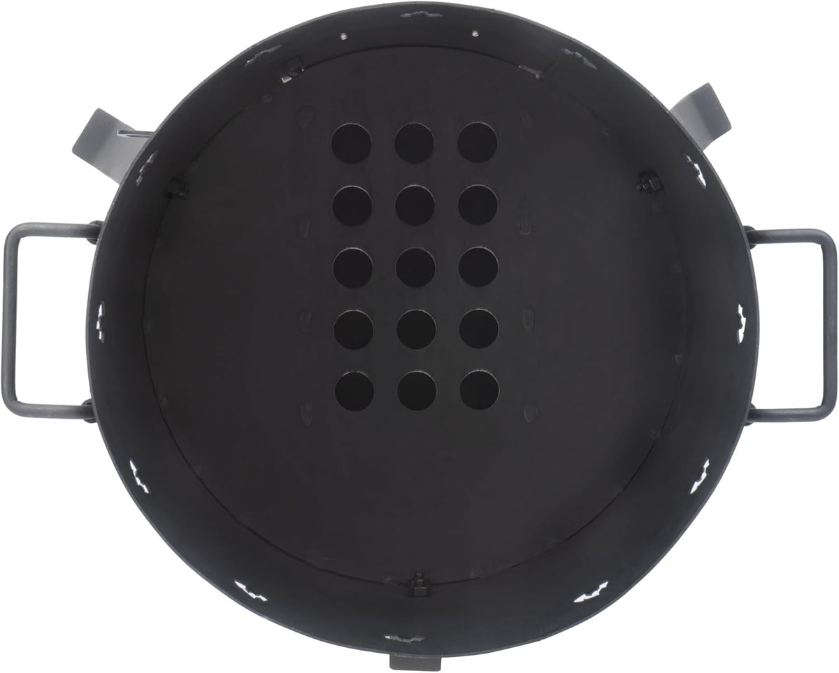 BBQ-Toro cast iron kazan with kazan stove Ø 35 cm | cast iron pan with lid 12.1 l | goulash kettle, fire kettle, outdoor stove - QUORE