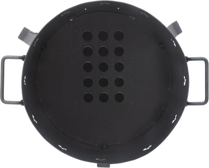 BBQ-Toro cast iron kazan with kazan stove Ø 35 cm | cast iron pan with lid 12.1 l | goulash kettle, fire kettle, outdoor stove - QUORE