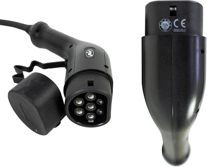 PNI KW11 16A, 11KW laadstation, voor elektrische auto's, 85V - 415V, 7-pins Type2-kabel, 3,5 inch scherm, met Bluetooth, laadactivering via app en RFID-kaart, IP55