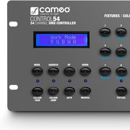 Cameo CONTROL 54-54-kanaals DMX-controller