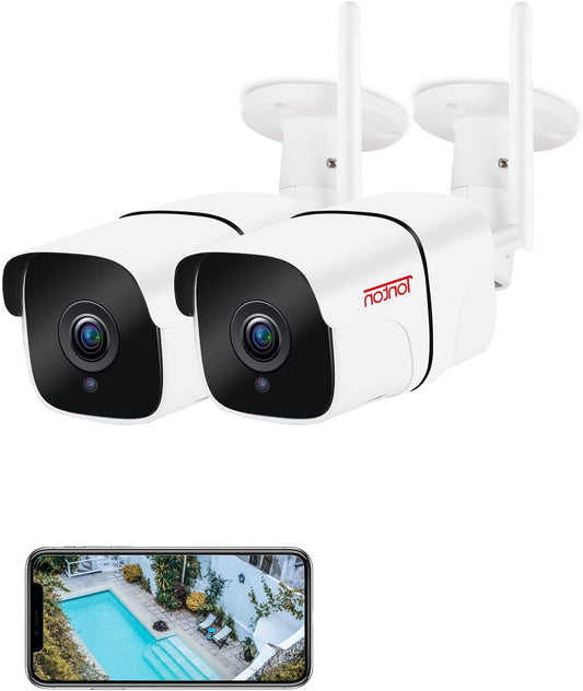 Bewakingscamera Buiten – IP Camera – Wifi Camera – Beveiligingscamera – Surveillance Camera – 4MP Hoge Resolutie – 30m Nachtzicht – IP66 Waterdicht – 2-Weg Audio – RTSP & App Alarmmelding