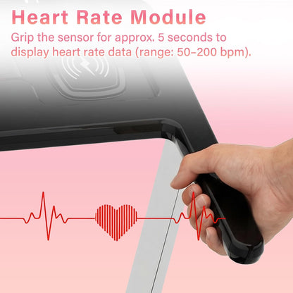 Loopband – Inklapbare Loopband – Hardloopband – Treadmill – Walking Pad – 12 Programma’s & Hartslagmeter – Draadloos Opladen & 10% Handmatige Helling