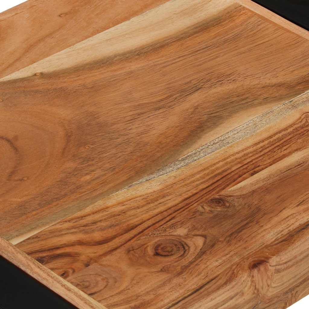 vidaXL Table set 3 pcs solid wood