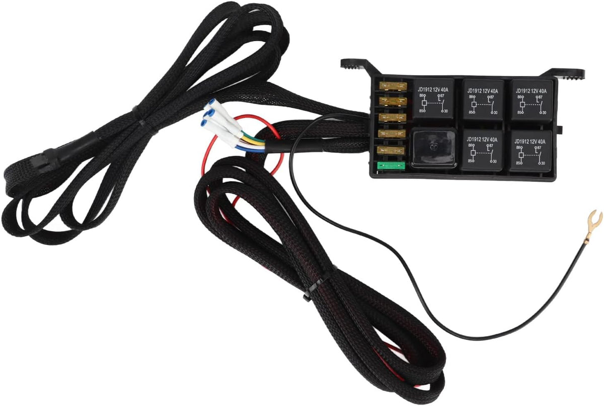 6 Gang Schakelpaneel, Automatisch Dimbaar LED Aan Uit Auto Schakelpaneel LED Touch Control Panel Univesal voor Truck Boot Off Road Voertuig ATV UTV SUV Bus