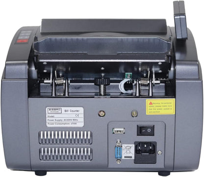 Geldtelmachine VC-2200 | 3 jaar garantie | verzending & ondersteuning vanuit Duitsland | Voor gemengde eurobiljetten | vals geld testen UV IR MG | 1.000 biljetten/min