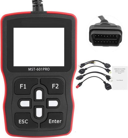 Motorfiets Scanner – Motor Diagnoseapparaat – ABS Foutcode Lezer – OBD2 Codelezer – Motorfiets Diagnosetool – 2,4-inch Kleurenscherm – ABS Remsysteem Diagnostiek