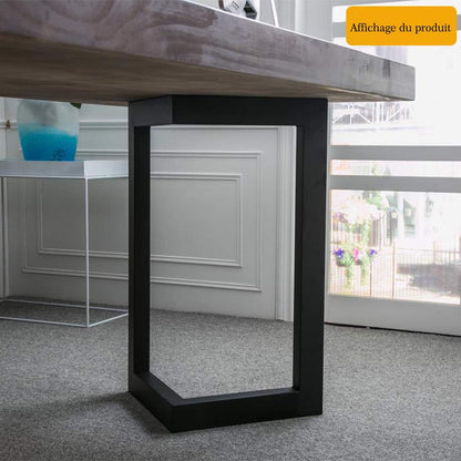 Stalen Tafelpoot Tafelpoot Industrieel 2 stuks DIY Frames Poten Voorzien van Complete Accessoires voor Meubilair voor Woonkamertafels, Werkblad Metalen