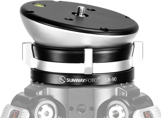 SUNWAYFOTO LB-90 Leveling Base Statief Hoofd 55LB Laadvermogen
