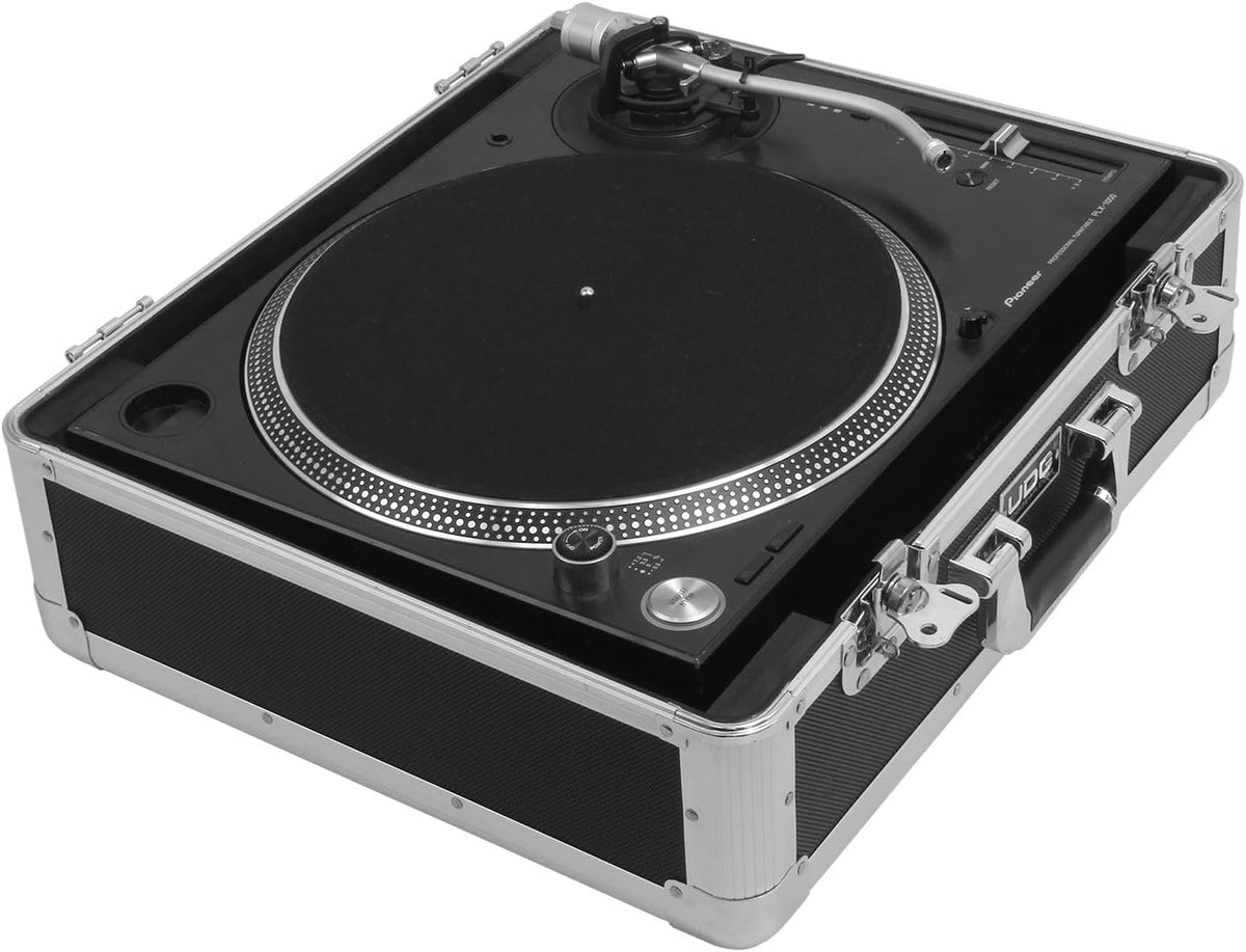 UDG Ultimate Pick Foam Flight Case Draaitafel (Zilver)