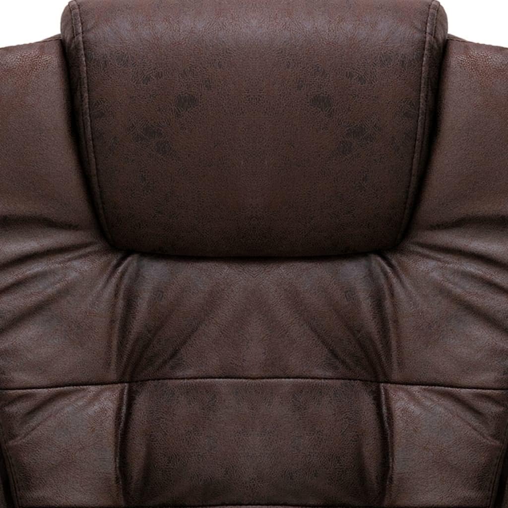 Ergonomische Bureaustoel – Kantoorstoel – Werkstoel – Draaistoel – Bureaustoel Kunstleer – Hoge Rugleuning – In Hoogte Verstelbaar – Nylon Wielen – Maximaal Comfort