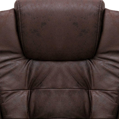 Ergonomische Bureaustoel – Kantoorstoel – Werkstoel – Draaistoel – Bureaustoel Kunstleer – Hoge Rugleuning – In Hoogte Verstelbaar – Nylon Wielen – Maximaal Comfort