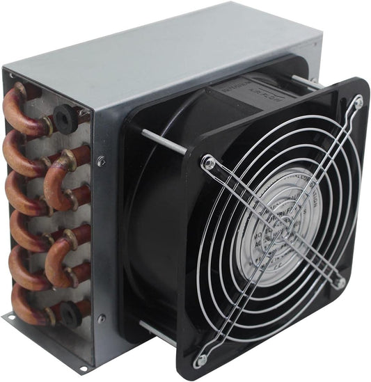 Warmtewisselaar lucht water watergekoelde ventilator luchtkoeler verdamper koelkast luchtkoeling met condensor motor