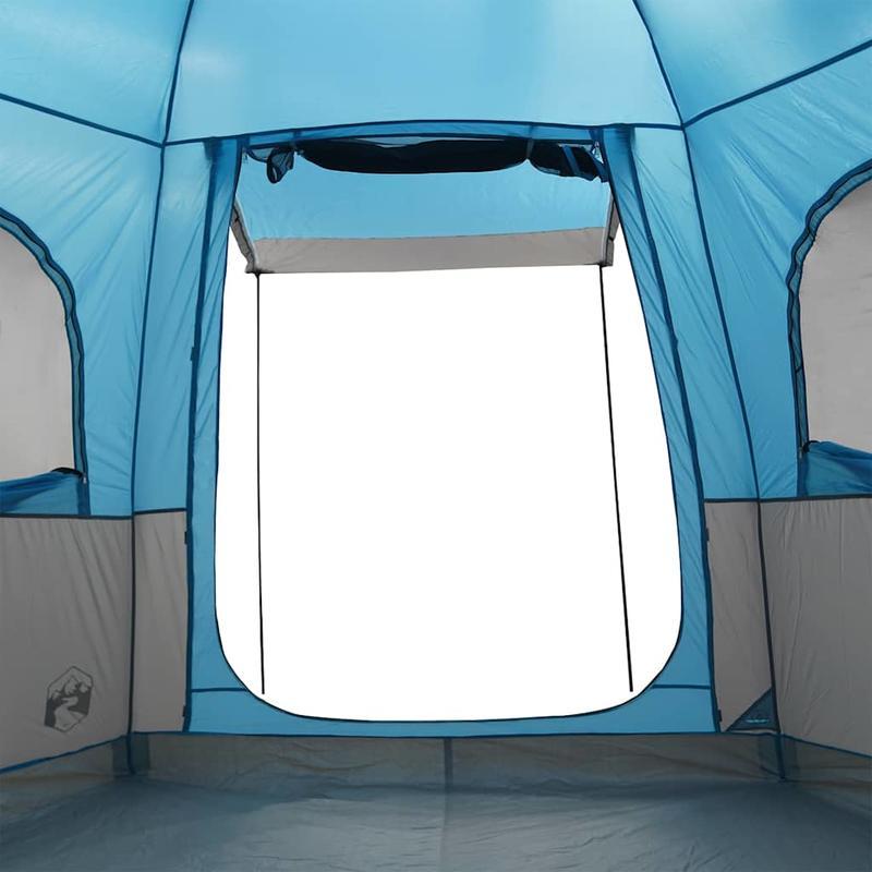 Buitentent – Kampeertent – Autotent – Pop-up Tent – Gezinstent – Waterbestendig Polyester – Lichtgewicht Glasfiber Frame – Blauw – 4 Personen
