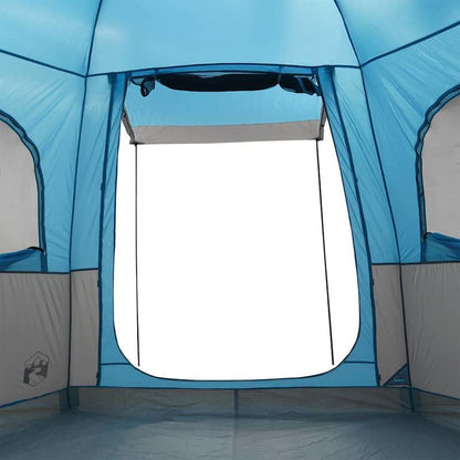 Buitentent – Kampeertent – Autotent – Pop-up Tent – Gezinstent – Waterbestendig Polyester – Lichtgewicht Glasfiber Frame – Blauw – 4 Personen