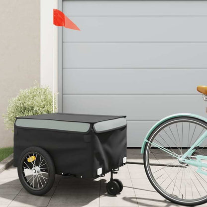 Fietskar – Fietsaanhanger – Bagagekar – Lastenkar – Trekker – Robuust Metalen Frame – Max 45 kg Draagkracht