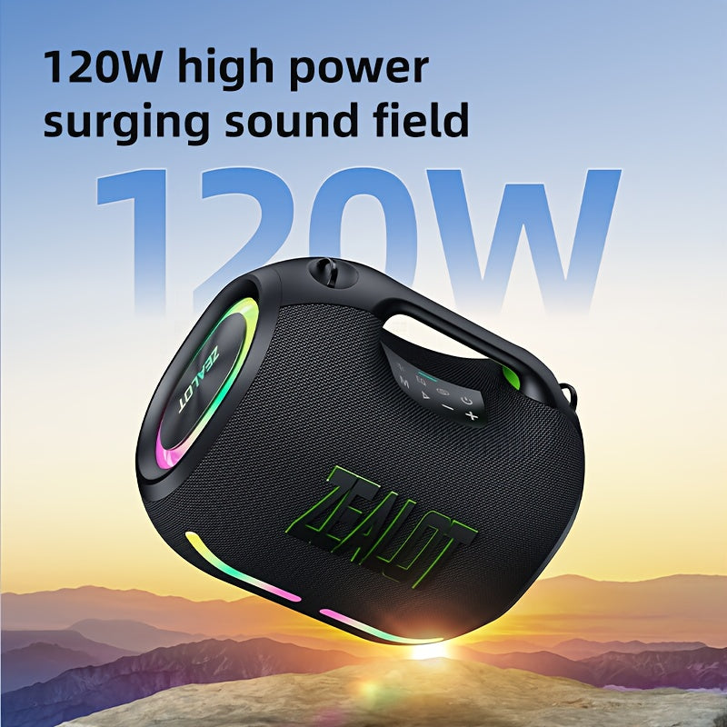 Draadloze Speaker – Bluetooth Speaker – Portable Speaker – Outdoor Speaker – RGB Speaker – 24000mAh Accu – 4 Speakers Voor Krachtig Geluid