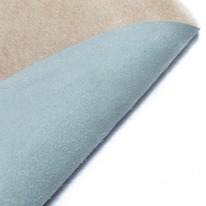 Koeienhuid Mat – Vloerkleed – Schapenvacht Tapijt – Beige – 180x220 cm – Duurzaam Polypropyleen – Zacht & Verend
